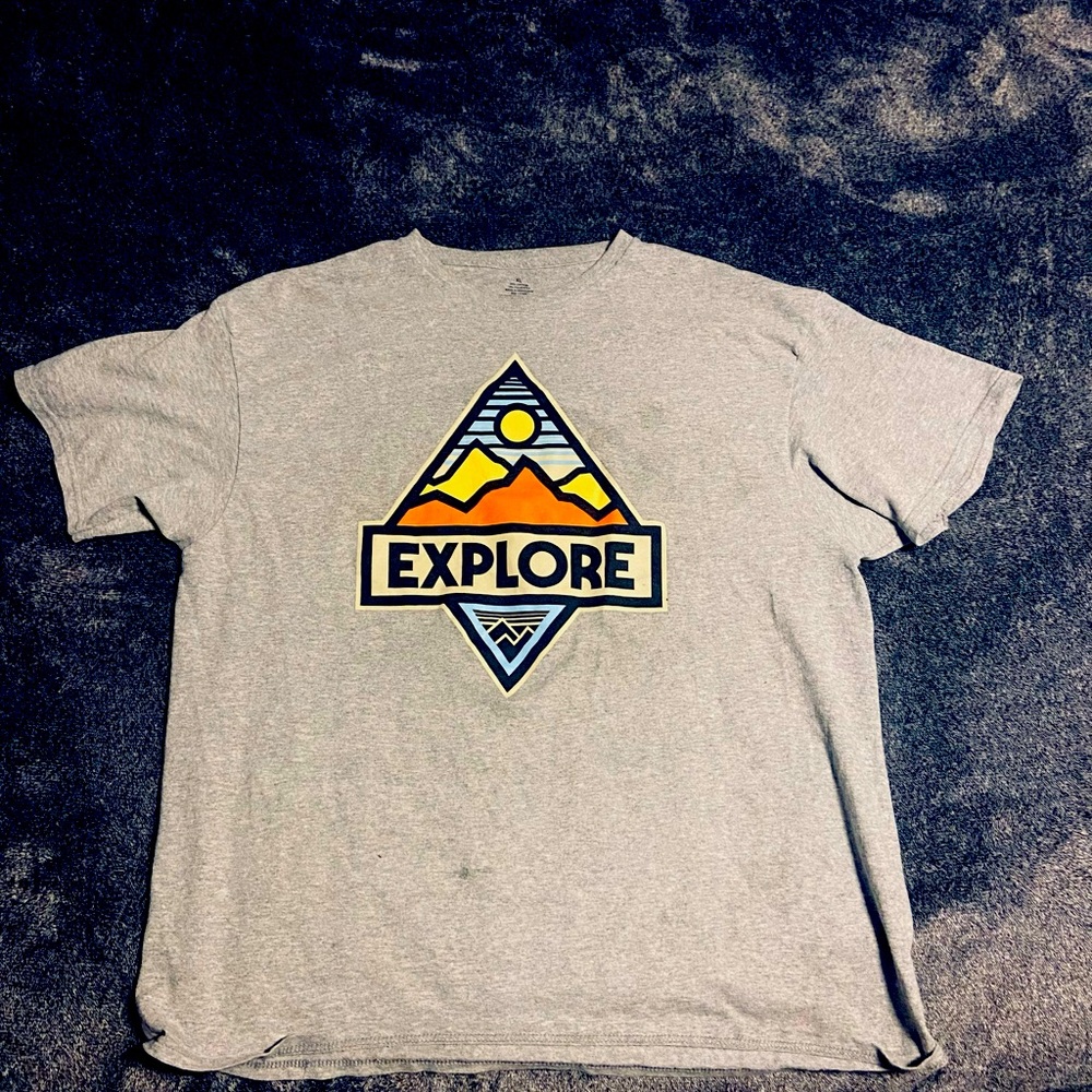 Grey Explore T-Shirt